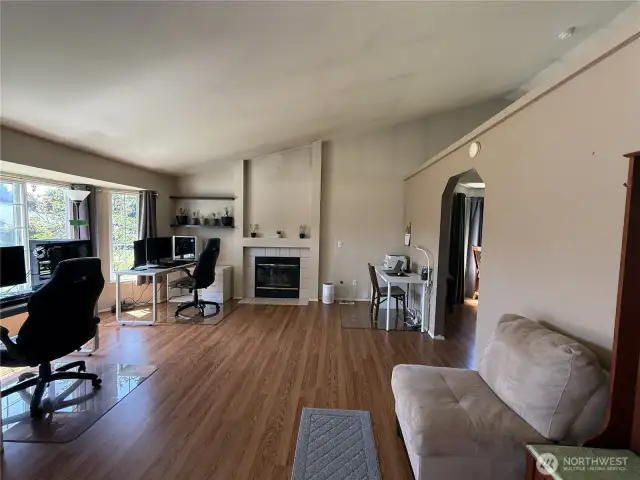 Gas fireplace
