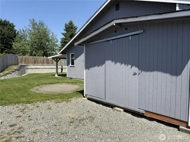 Large shed for tools