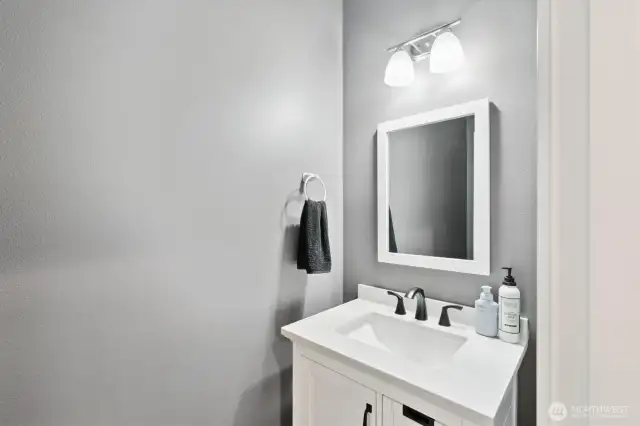 Powder room in first floor