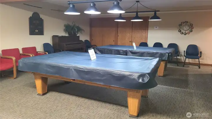 Pool tables