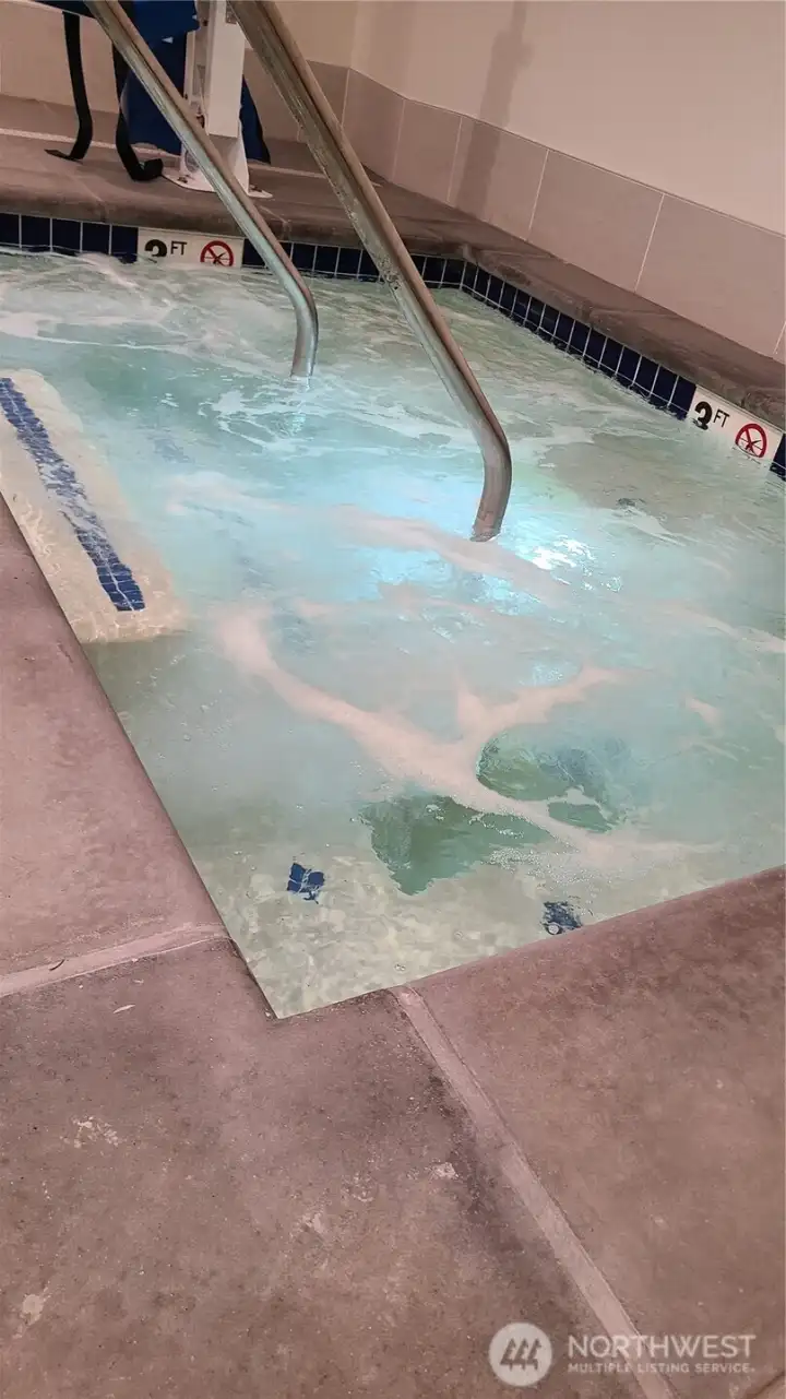 & a hot tub for relaxing ~