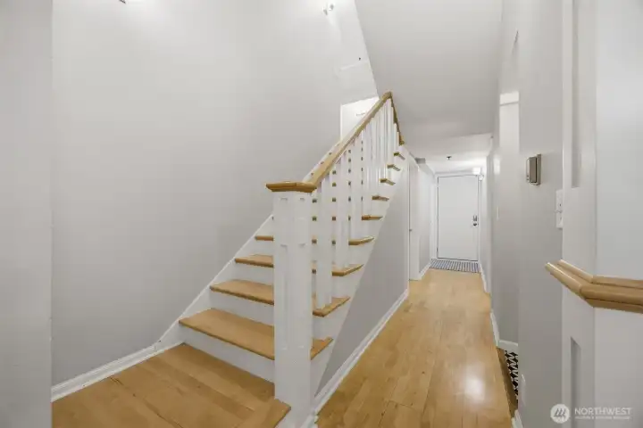 Stairway to loft