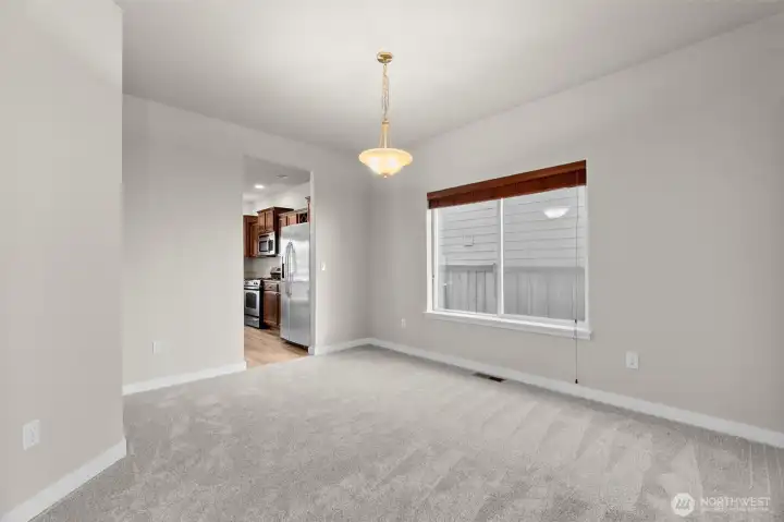 Dinning room / extra family room