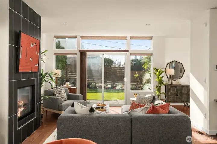 Oversized West Facing Windows