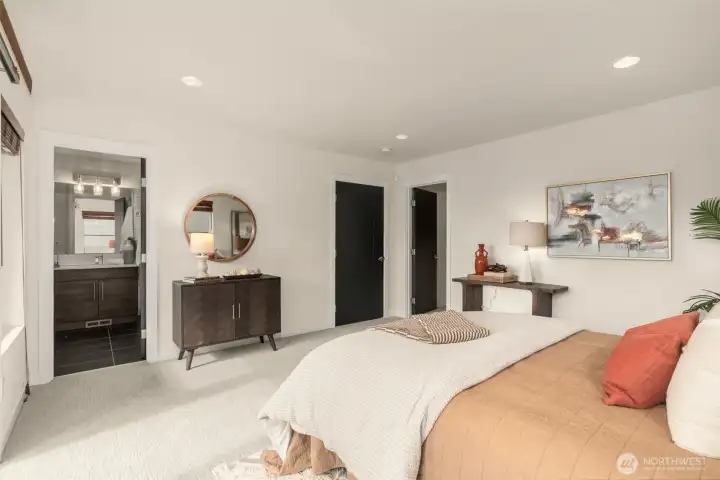 Generous sized bedroom
