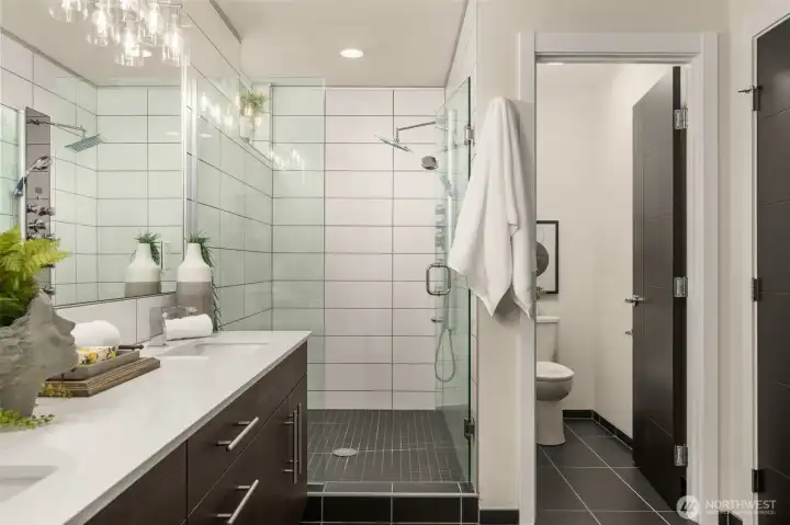 Spa-Like Glass Shower