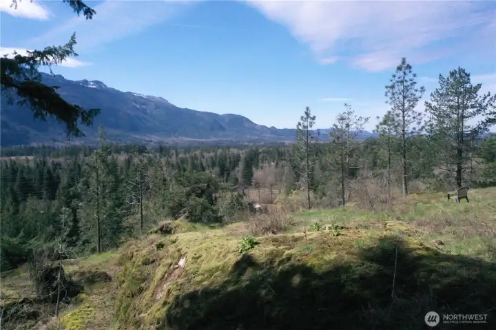 Drone shot as you head to said cliffs