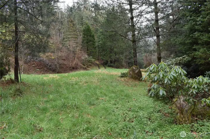 As mentioned another rock/cliff area up the trail to the right