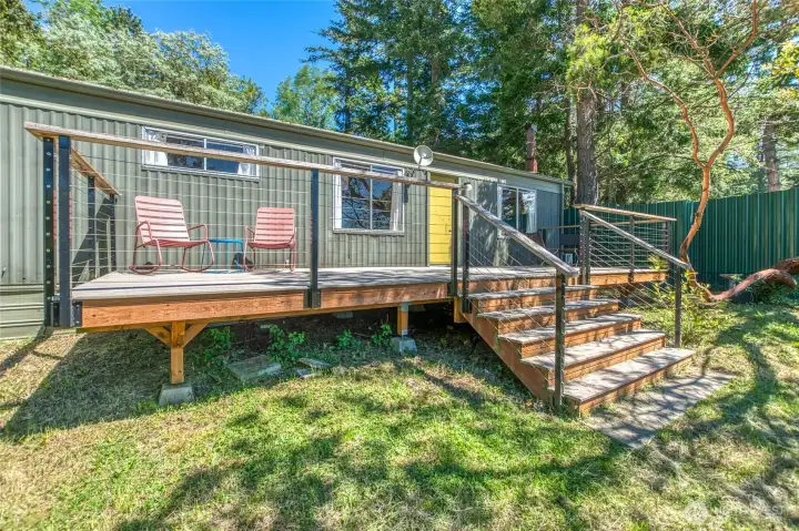Manufactured home with two bedrooms/2 baths. Manufactured home with two bedrooms/2 baths.