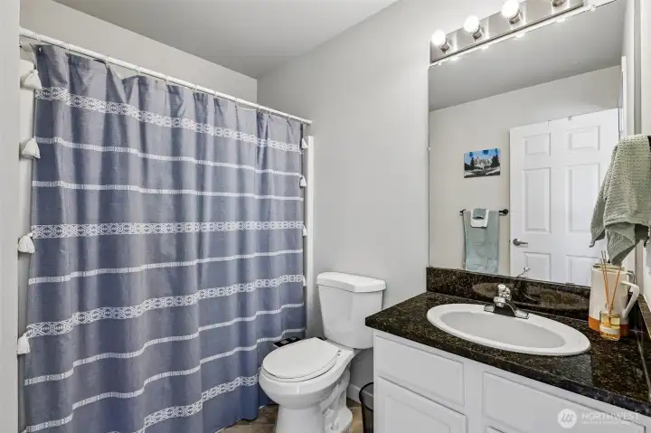 Upstairs hall bathroom