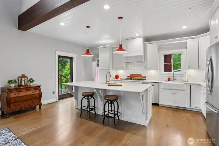updated kitchen