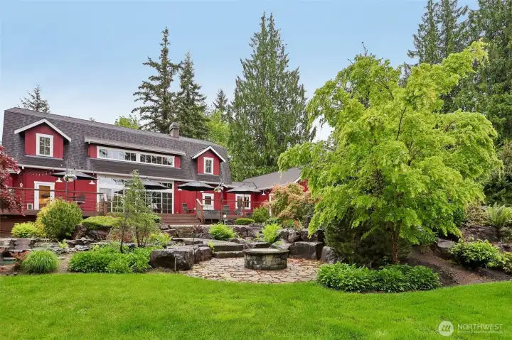 serene landscaping