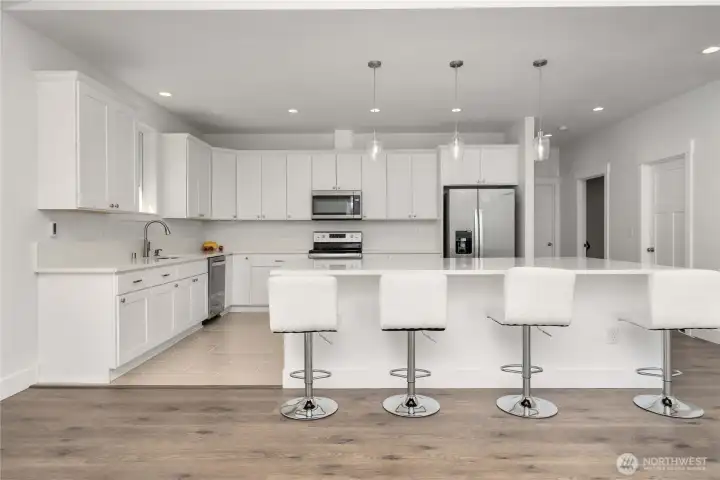 Look at that kitchen