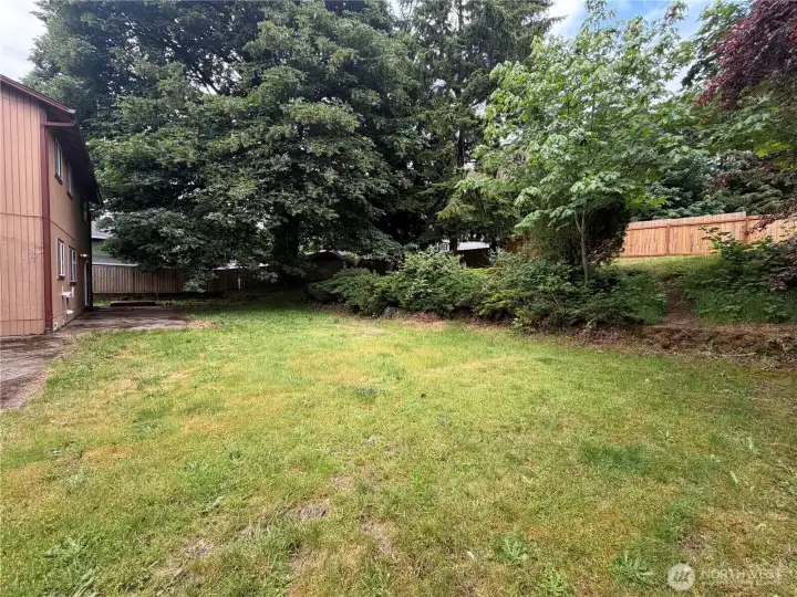 Other view of backyard