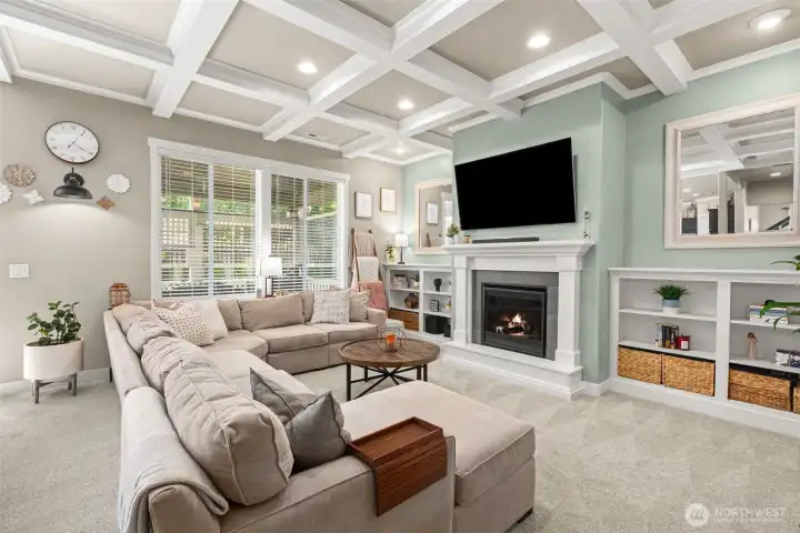 Living Room/Gas Fireplace