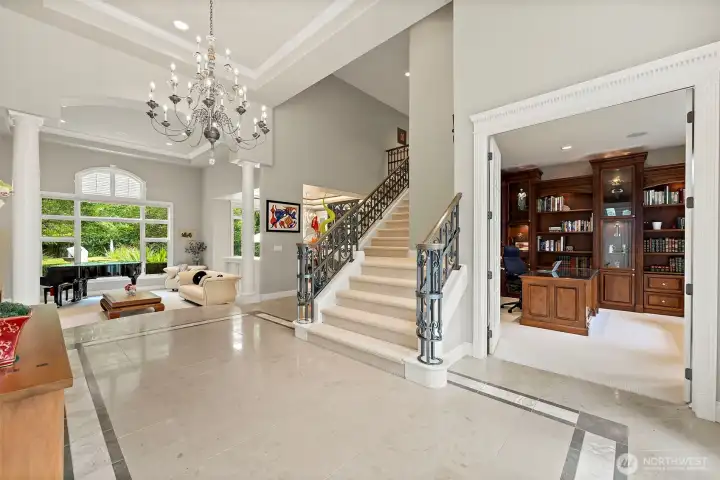 French Doors Open to the unmatched Office Space French Doors Open to the unmatched Office Space