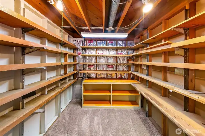 Lower Storage, Craft Room, Snug.