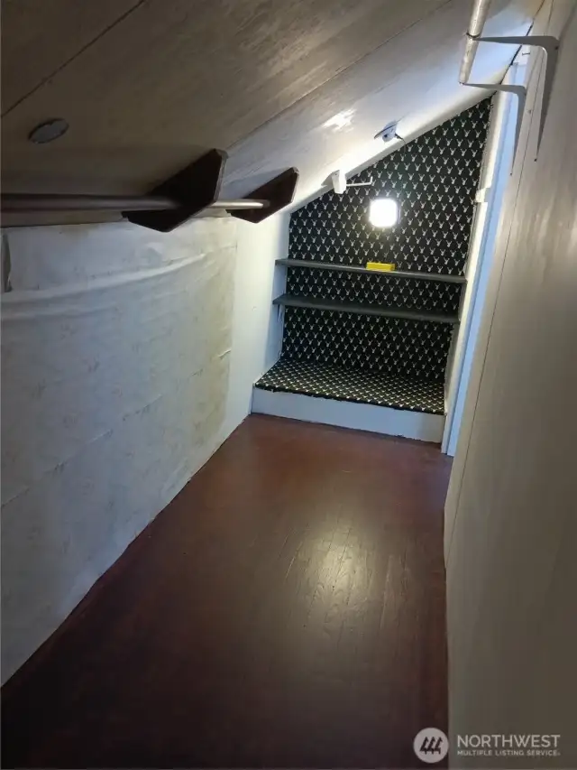 upstairs 1st Bedroom Closet