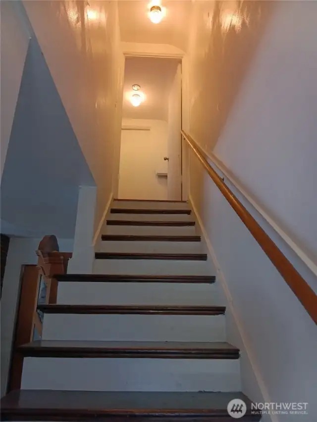 Stairs to 2nd Floor.