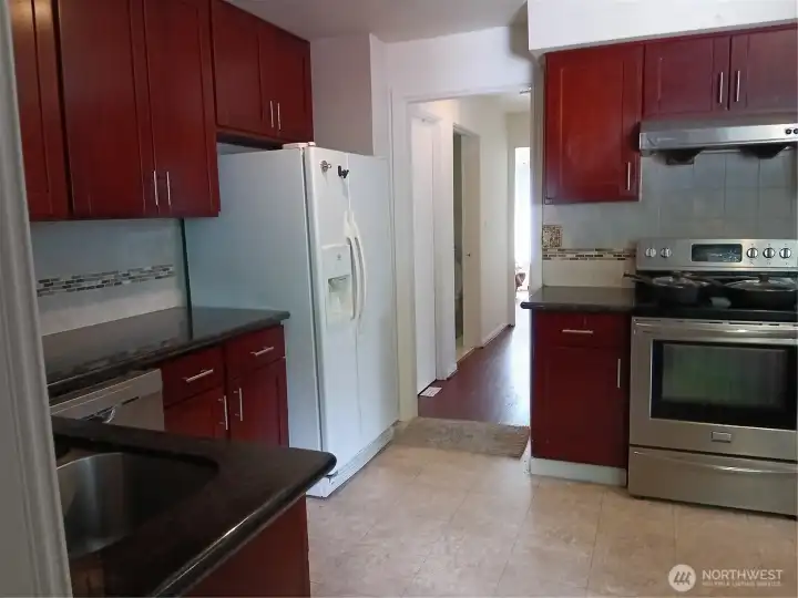 kitchen  leading to Hallways