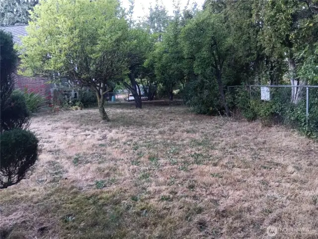 Western Yard of the House next to the Church.