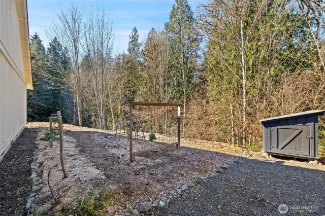 More Garden Space.