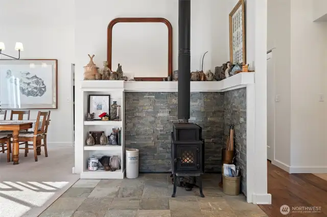 Wood Stove.