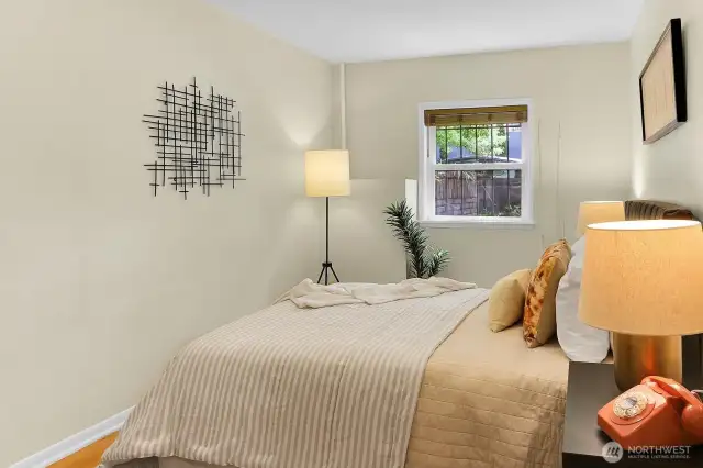 Bedroom 2 or your work form home space.