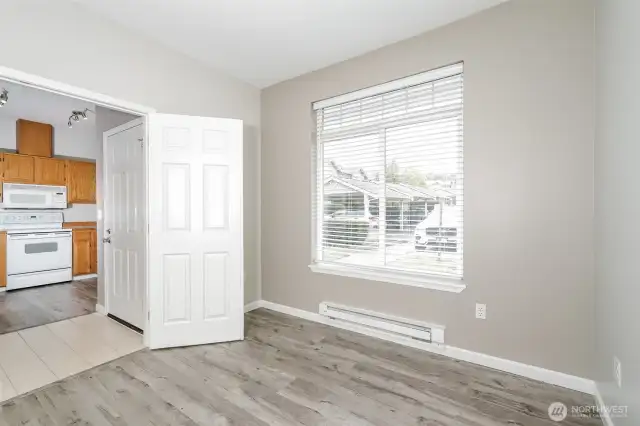 Bedroom/Den off entryway.