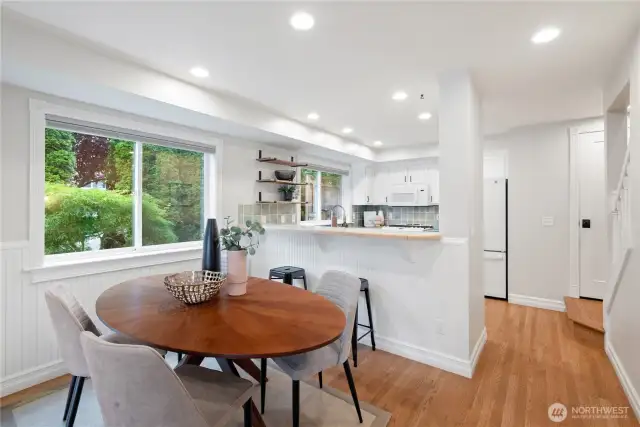 Open space living area