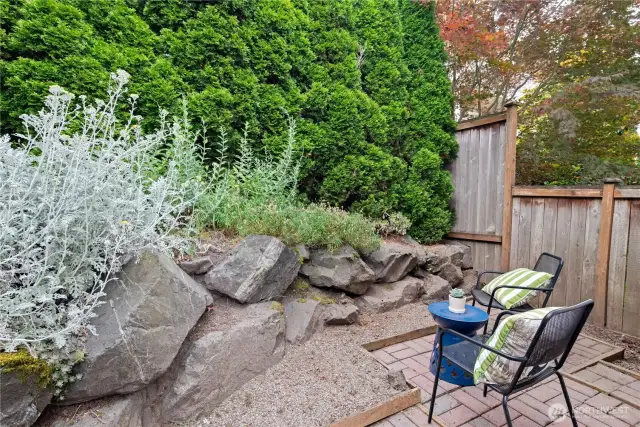 Cozy backyard
