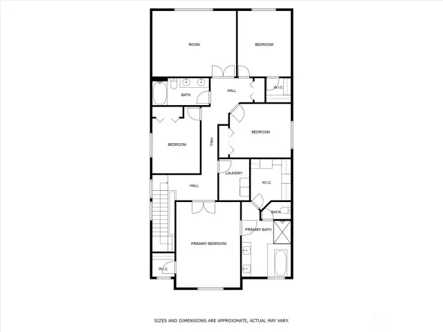 Second Floor Layout