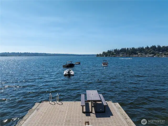 Beautiful Lake Washington.