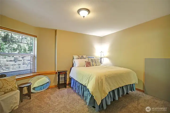 Bright, spacious ADU apartment bedroom