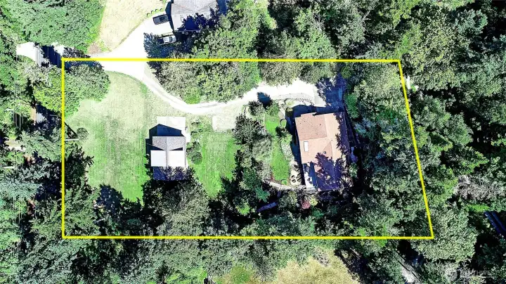 Private compound with westerly views