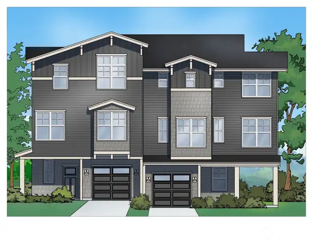 Lot 8 Sunset Court on left side of photo