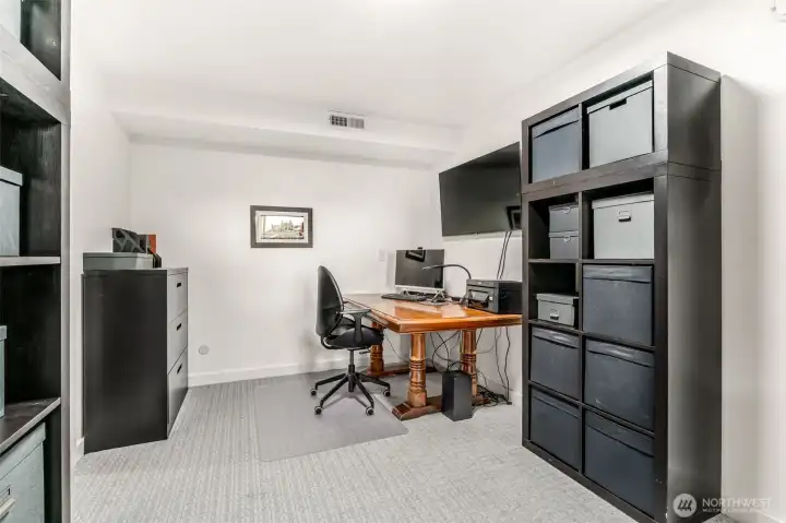 Lower level/basement  office