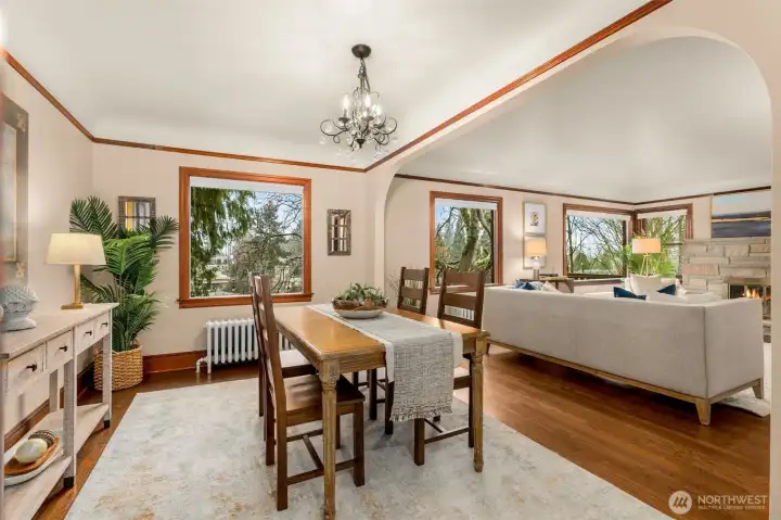 Beautiful Millwork Throughout