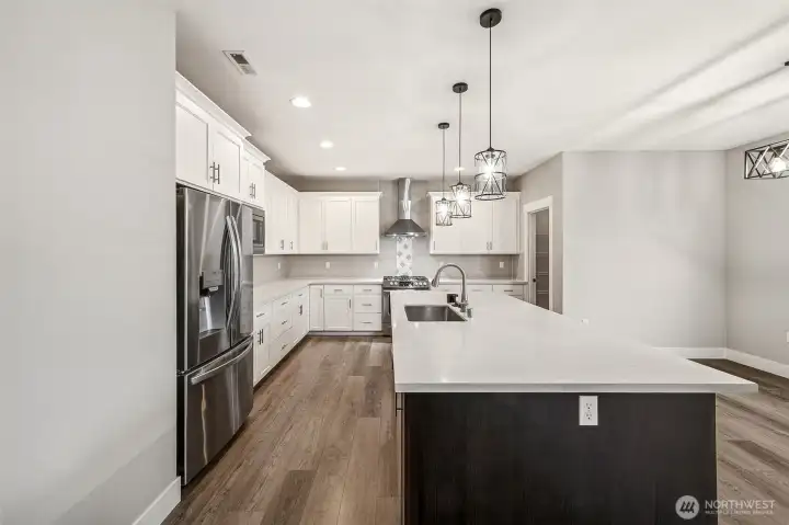 Stainless Steel Appliances, soft close, custom hood