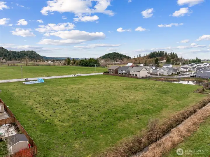 Panoramic mountain view