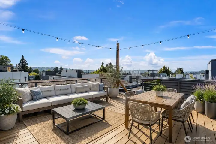 Roof-top deck