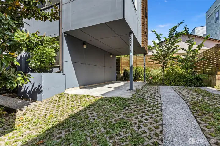 2-car parking spaces