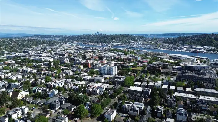 Mount Rainier visible