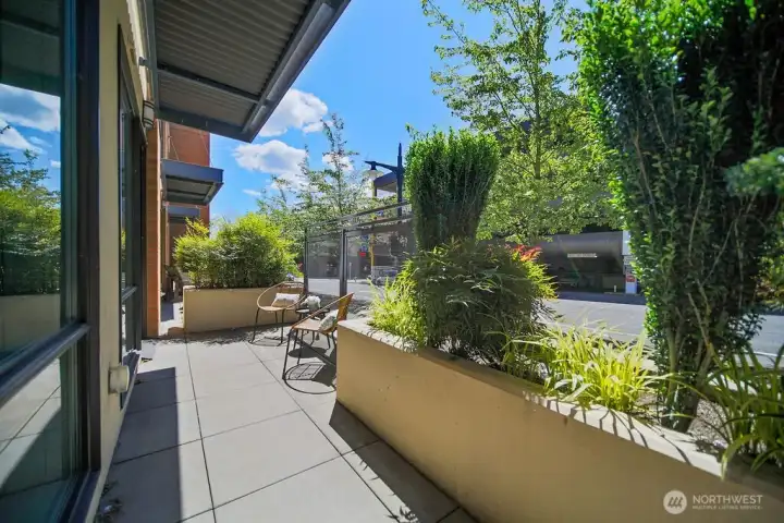 Such a nice and carefree outdoor space.