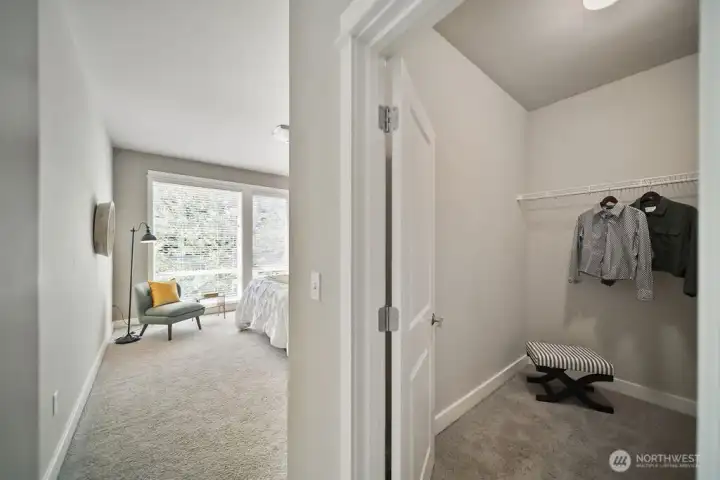 Everyone loves a walk in closet.