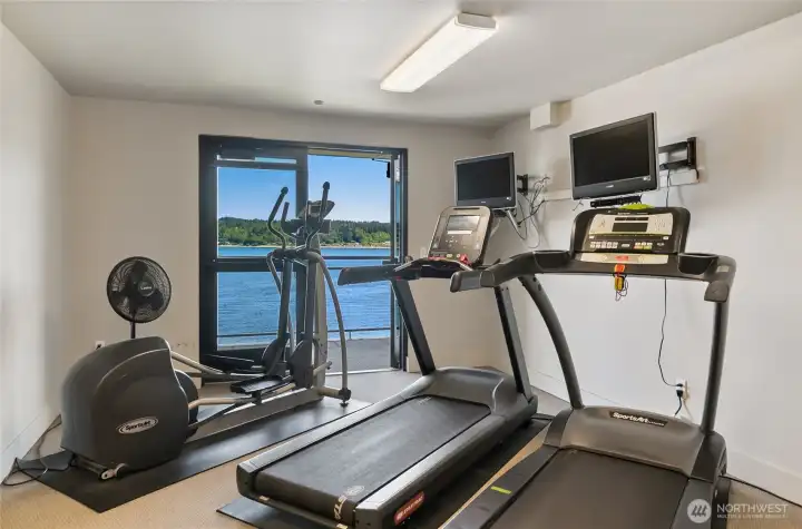 Get lost in the view and you are sure to have a productive workout.