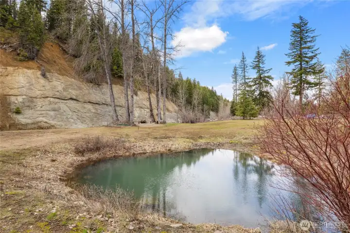 One of many peaceful places to slow down and appreciate the beauty of the property. One of many peaceful places to slow down and appreciate the beauty of the property.