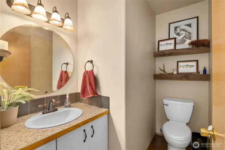 Main floor Powder bathroom. Main floor Powder bathroom.
