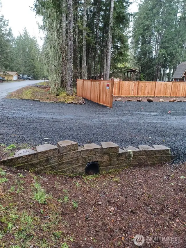 Right Angle view driveway