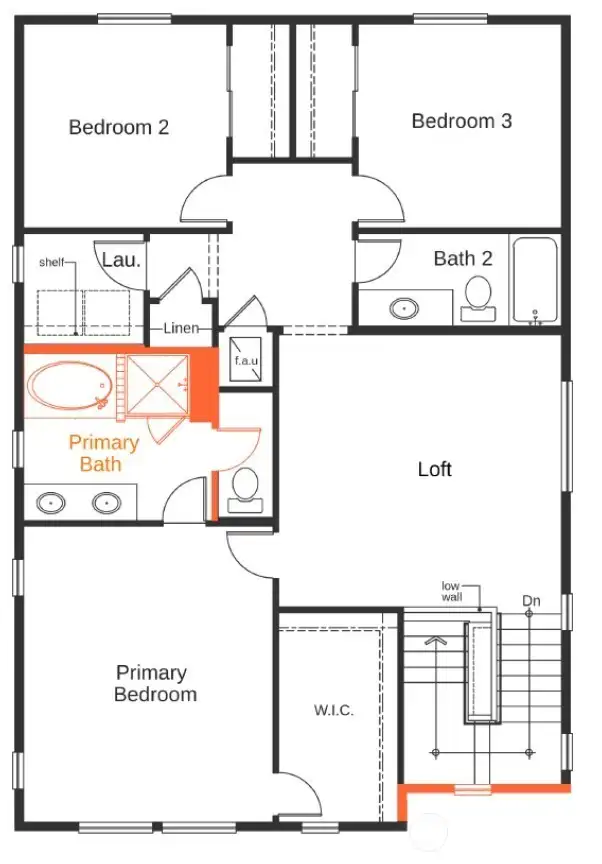 Upper floor